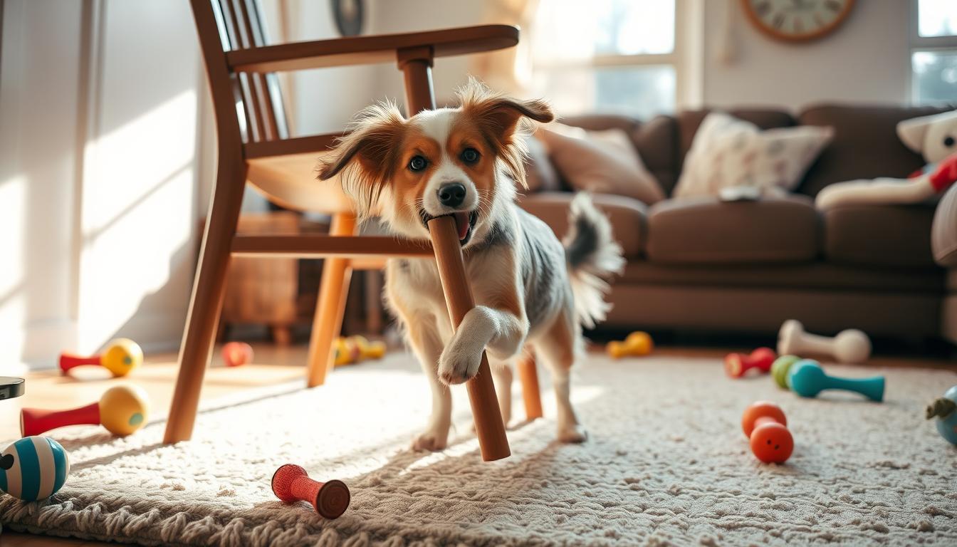 How to Stop a Dog from Chewing Furniture and Household Items