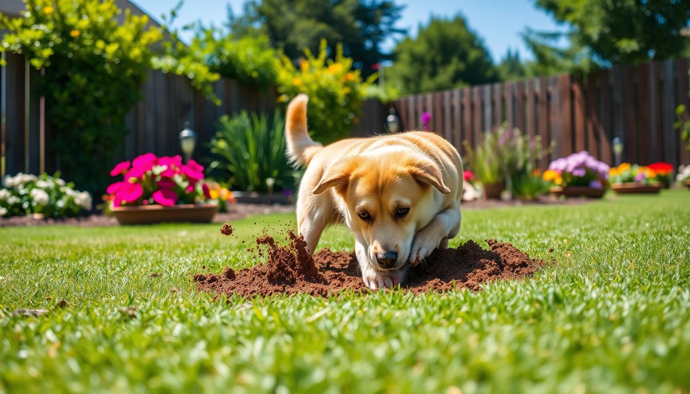 How to Stop a Dog from Digging in the Yard