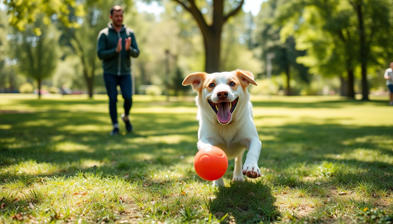 Teaching Your Dog to Fetch and Return