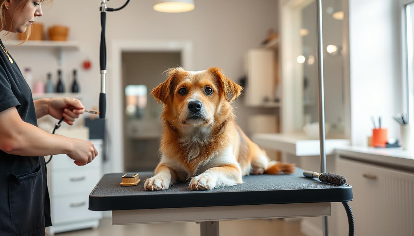 Training a Dog to Tolerate Grooming and Vet Visits