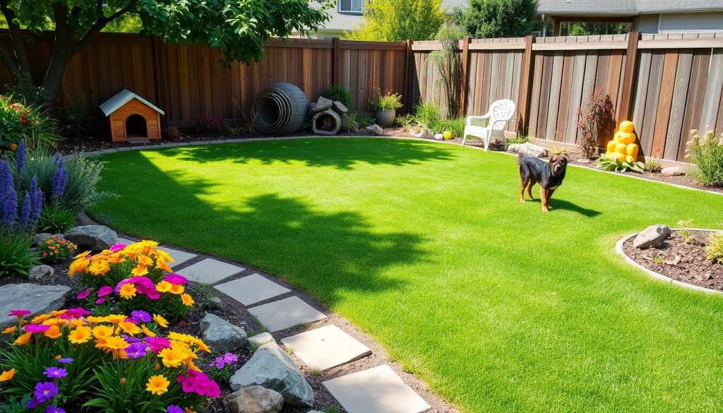 dog-friendly landscaping