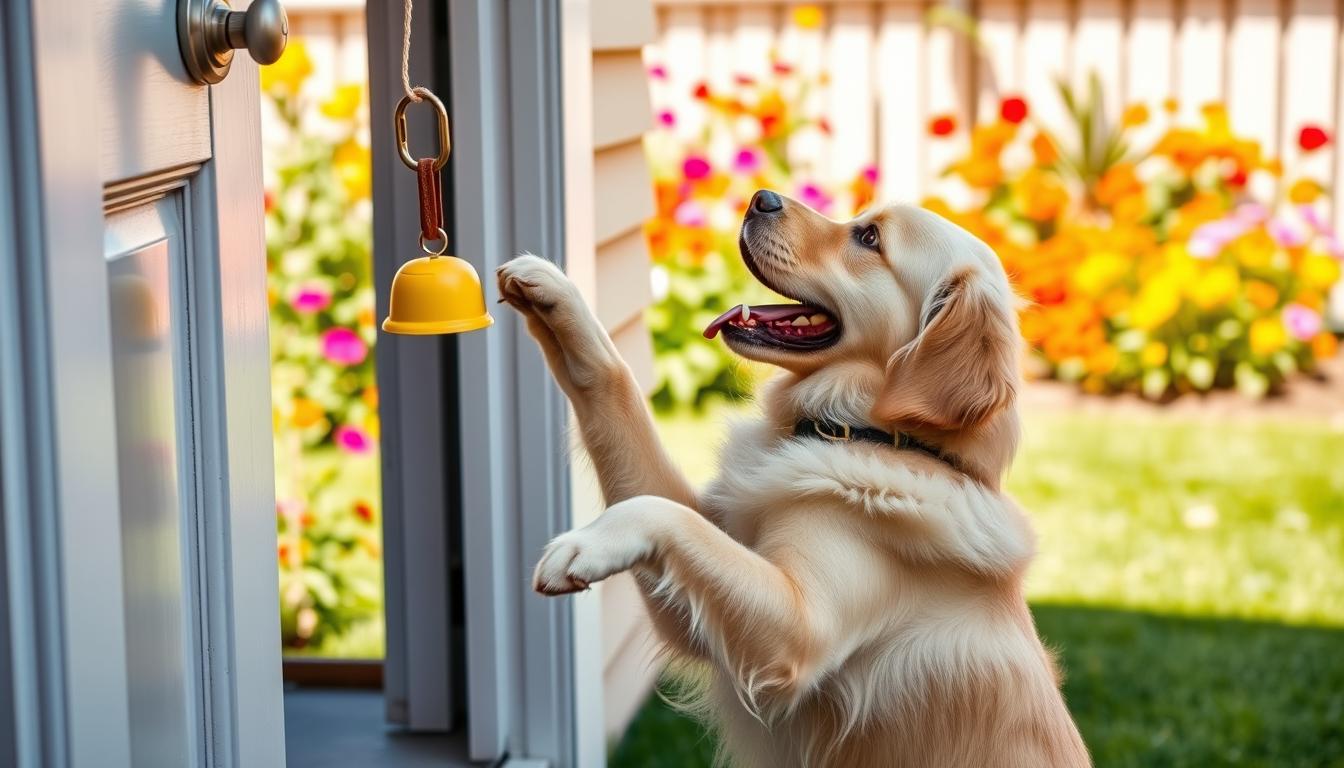 How to Teach Your Dog to Ring a Bell to Go Outside